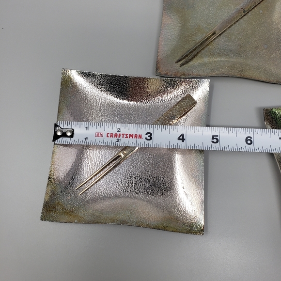 Vazuma Set Of 5 Appetizer Plates With Forks - Picture 10 of 13